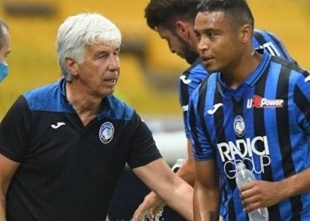 Gasperini elogió y motivó a Luis Fernando Muriel