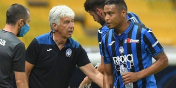 Gasperini elogió y motivó a Luis Fernando Muriel