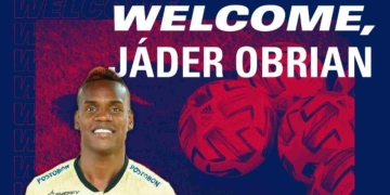 Jáder Obrian fue presentado en su nuevo equipo de la MLS