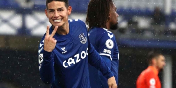James Rodríguez, segundo jugador que más opciones de gol crea en la Premier