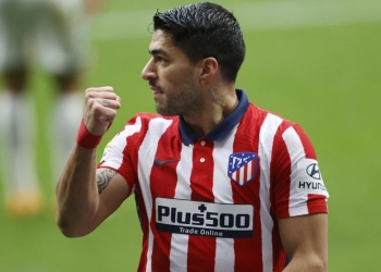 Luis Suárez superó récord de Falcao en el Atlético de Madrid
