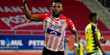 Miguel Ángel Borja no jugaría Copa Libertadores con Palmeiras