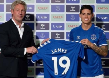 Nuevos detalles de la transferencia de James Rodríguez a Everton