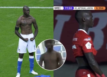 Santiago Moreno y el origen de su celebración como Mario Balotelli