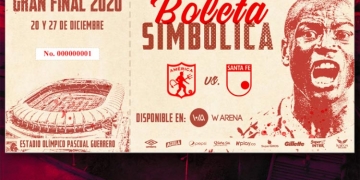 ¿Cómo es y de qué se trata la boleta simbólica de América de Cali para la final con Santa Fe?