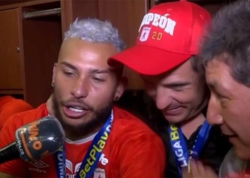 Duván Vergara sobre Juan Cruz Real: “Es el mejor tapabocas de Colombia”