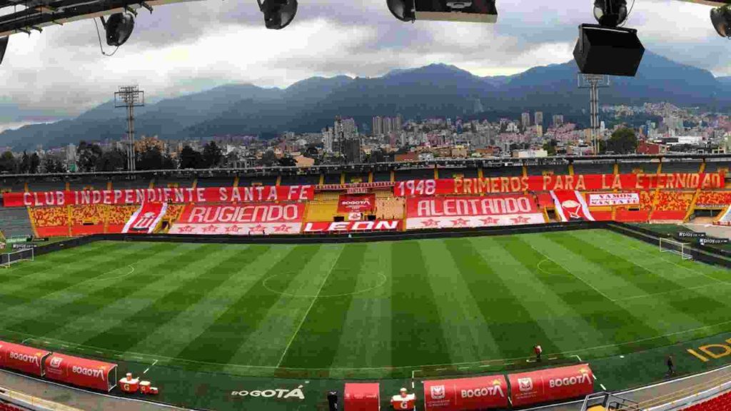 ¡Fiesta en el El Campín! Todo listo para la final Santa Fe vs. América