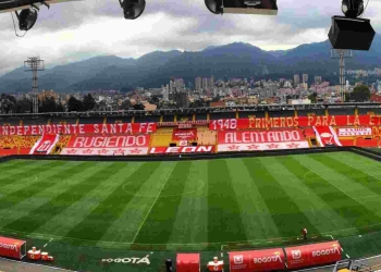 ¡Fiesta en el El Campín! Todo listo para la final Santa Fe vs. América