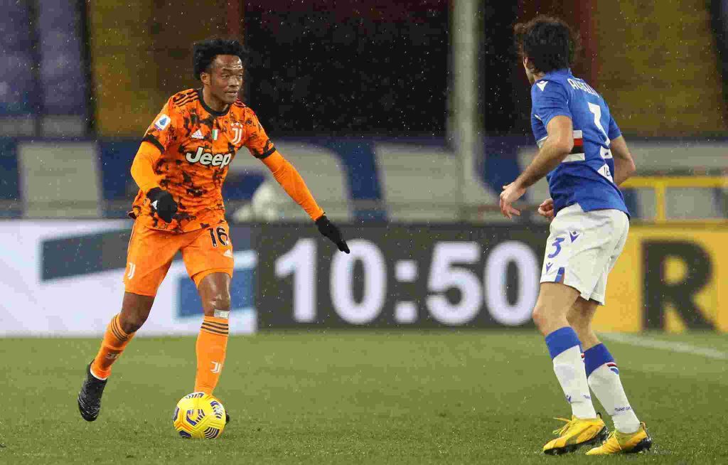 ¡Otra vez! Asistencia de Cuadrado y victoria de Juventus por Serie A