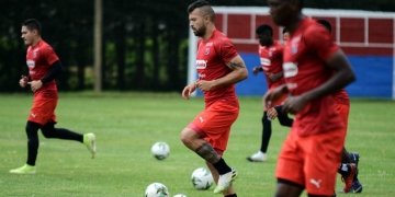 Andrés Cadavid, Deportivo Independiente Medellín, DIM, Liga BetPlay 2021-I, Atlético Bucaramanga