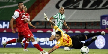 Atlético Nacional 2-0 Independiente Santa Fe, Liga BetPlay 2021-I