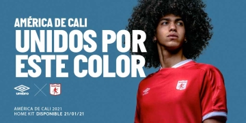 Esta será la nueva camiseta del América de Cali en el 2021