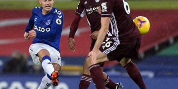 James Rodríguez, Yerry Mina, Everton FC, Leicester City FC, Newcastle United FC, Premier League 2020-21