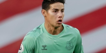 James Rodríguez y su nuevo precio tras llegar al Everton