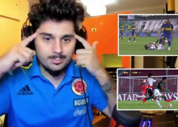 Luego de las actuaciones de los jugadores colombianos en la Copa Libertadores, un comediante argentino hizo un video sobre el tema que se viralizó.