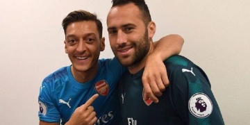 David Ospina, en el 11 ideal de Mesut Özil