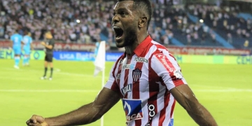 Miguel Borja se quejó por el gol que clasificó al DIM