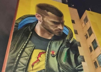 Otra mala para CD Project Red multa por mural gigante en Sao Paulo