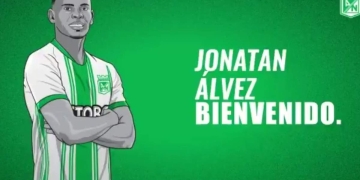 Ya es oficial Jonathan Álvez es nuevo jugador de Atlético Nacional