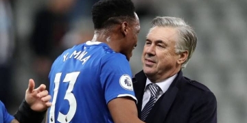 Yerry Mina sobre Carlo Ancelotti: “El profe es top”