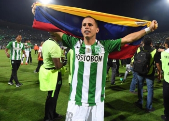 Lobo Guerra y otro recuerdo de la Libertadores que ganó con Atlético Nacional
