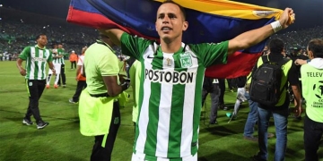 Lobo Guerra y otro recuerdo de la Libertadores que ganó con Atlético Nacional