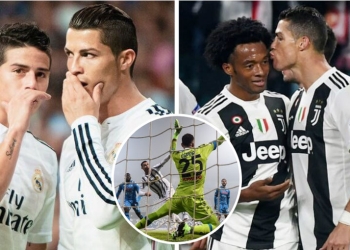 James, Cuadrado y Ospina en los 760 goles de Cristiano Ronaldo