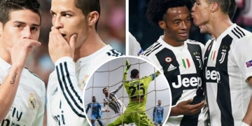 James, Cuadrado y Ospina en los 760 goles de Cristiano Ronaldo