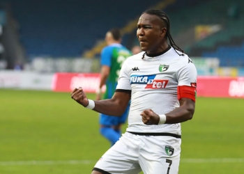 Hugo Rodallega sigue marcando con el penúltimo equipo de la liga turca