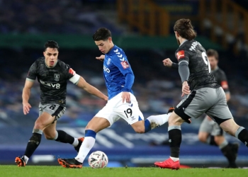¿Cuántas asistencias lleva James Rodríguez en Everton?