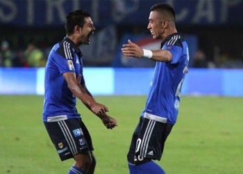 Millonarios: Fernando Uribe, Mackalister Silva y los tuits del reencuentro