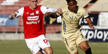 Goles, resumen y resultado Águilas Doradas vs Santa Fe, Liga BetPlay