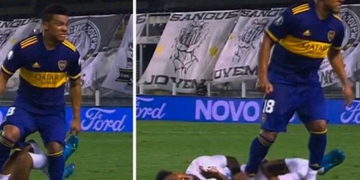 Todas las críticas a Frank Fabra por su pisotón en Copa Libertadores