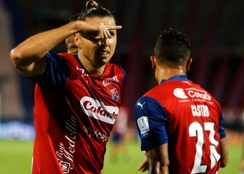 Agustín Vuletich, Deportivo Independiente Medellín, DIM, Liga BetPlay 2021-I, Deportivo Cali, Deportivo Independiente Medellín 1-1 Deportivo Cali