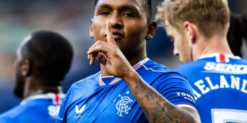 Alfredo Morelos, Rangers FC, Dundee United FC, Scottish Premiership 2020-21