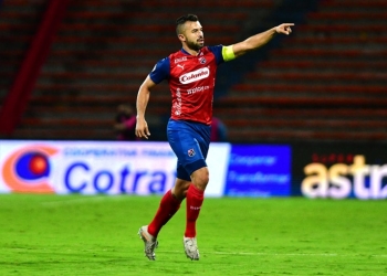 Andrés Cadavid, Deportivo Independiente Medellín, DIM, Jaguares de Córdoba, Liga BetPlay 2021-I, Deportivo Independiente Medellín 1-0 Jaguares de Córdoba