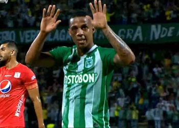 Cuando Jeison Lucumí le marcó al América jugando en Nacional