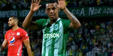 Cuando Jeison Lucumí le marcó al América jugando en Nacional