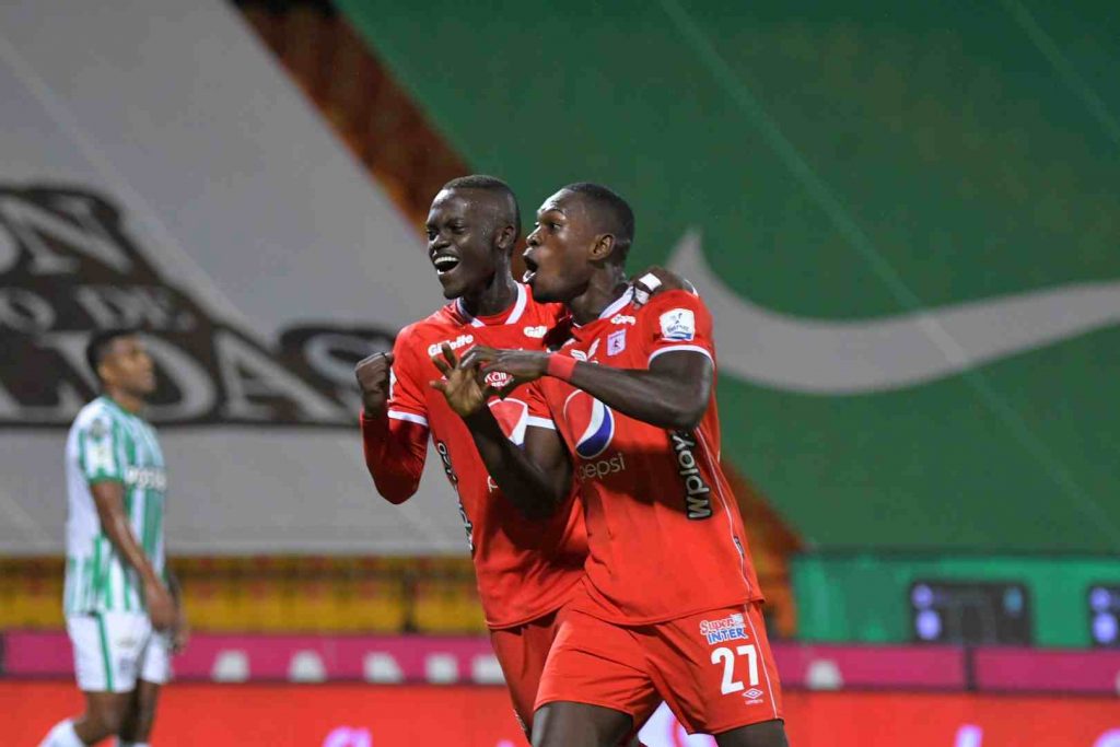 Diber Cambindo solo necesitó 65 minutos para anotar su primer gol con América de Cali