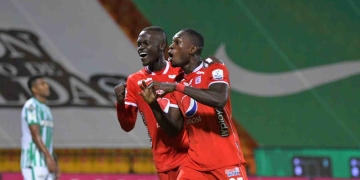 Diber Cambindo solo necesitó 65 minutos para anotar su primer gol con América de Cali