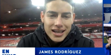 El mensaje de James Rodríguez luego de vencer al Liverpool