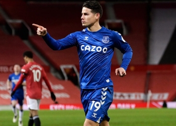 Everton FC, Premier League 2020-21, Carlo Ancelotti, James Rodríguez, Fulham FC, Selección Colombia