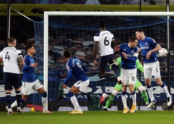 Everton FC, Tottenham Hotspur, FA Cup 2020-21, Dávinson Sánchez, Yerry Mina, James Rodríguez