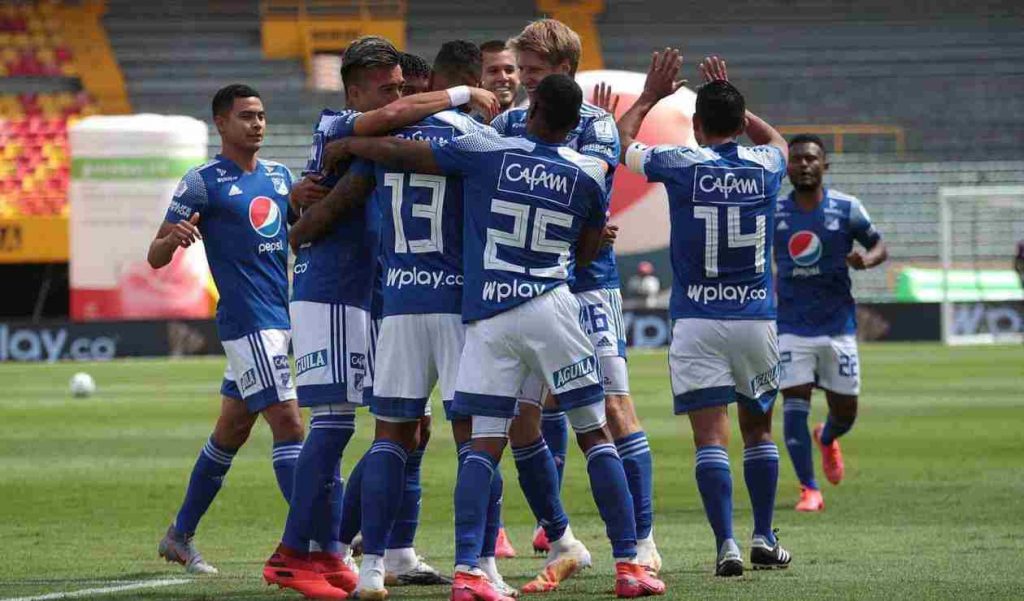 Formación titular de Millonarios contra La Equidad en Techo