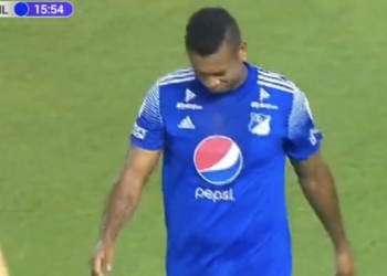 Fredy Guarín y su lesión a los 16 minutos en Barranquilla