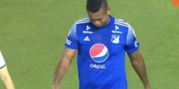 Fredy Guarín y su lesión a los 16 minutos en Barranquilla