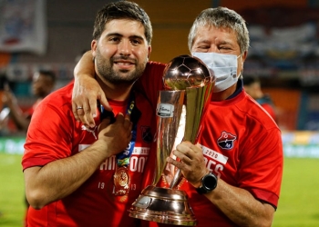 Hernán Darío Gómez, Bolillo Gómez, Deportivo Independiente Medellín, DIM, bicampeón, René Higuita, Deportes Tolima, Copa BetPlay 2020, Copa Colombia 2020