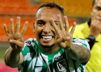 Jarlan Barrera, Once Caldas, Atlético Nacional, Liga BetPlay 2021-I, en vivo