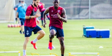 Juan Sebastián Peñaloza, Deportivo Independiente Medellín, DIM, SD Huesca (1)