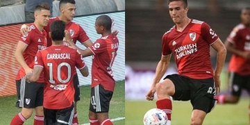 Lesión para Santos Borré y gran partido de Palavecino en el Platense vs. River Plate